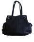Vitello Daino Side Pocket Shoulder Bag, back view